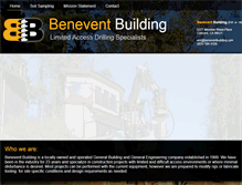 Tablet Screenshot of beneventbuilding.com